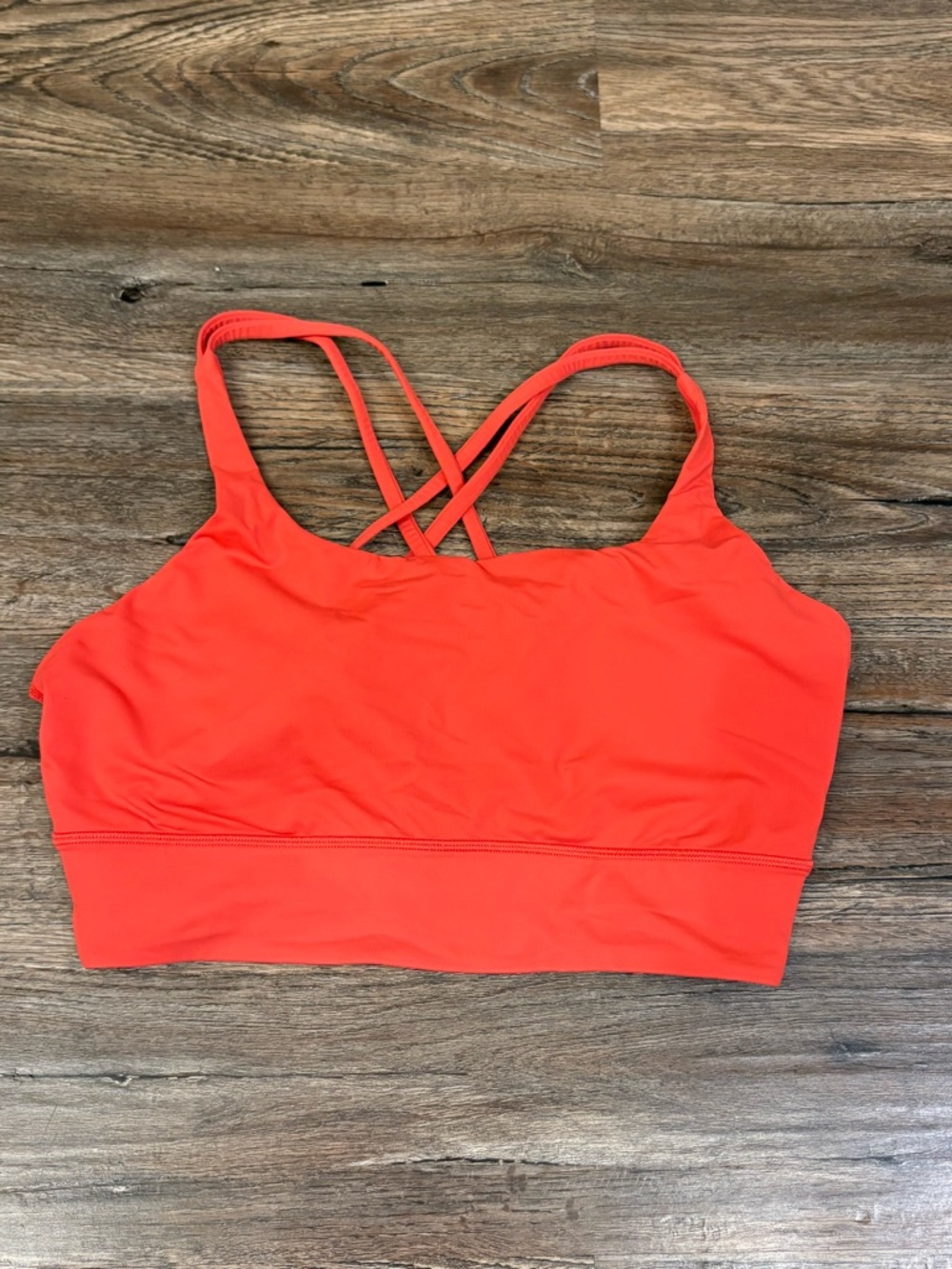 lululemon athletica Strappy Sports Bra - Coral Red